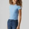 Vero Moda T-Shirt Basic - Little Boy Blue