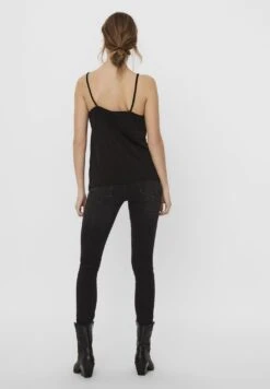 Vero Moda Vmalberta Insert Singlet - Top - Black -Vero Moda Winkel 02ee3923787a441e8d4bda76921eab78