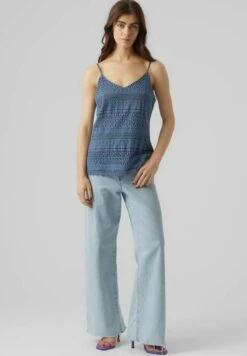 Vero Moda Vmhoney Singlet - Top - China Blue -Vero Moda Winkel 03d2d9fddc664776ab2a276c25cd9eaa