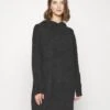 Vero Moda Vmdoffy Hood Dress - Gebreide Jurk - Black -Vero Moda Winkel 05609cfed3d44344915489d6922410c1