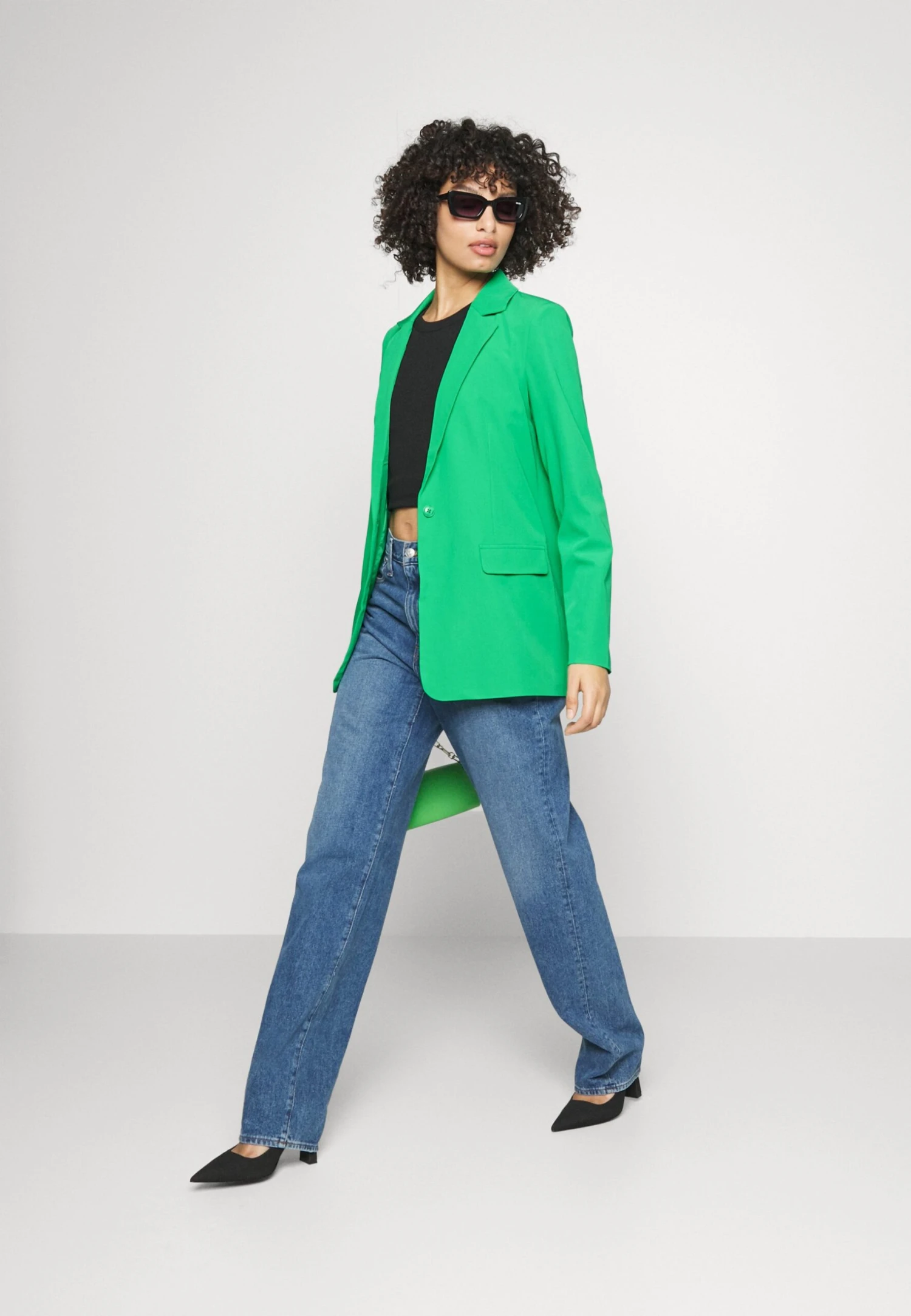 Vero Moda Tall Vmzelda- Blazer - Bright Green 4 Vero Moda Tall Vmzelda- Blazer - Bright Green - Afbeelding 2