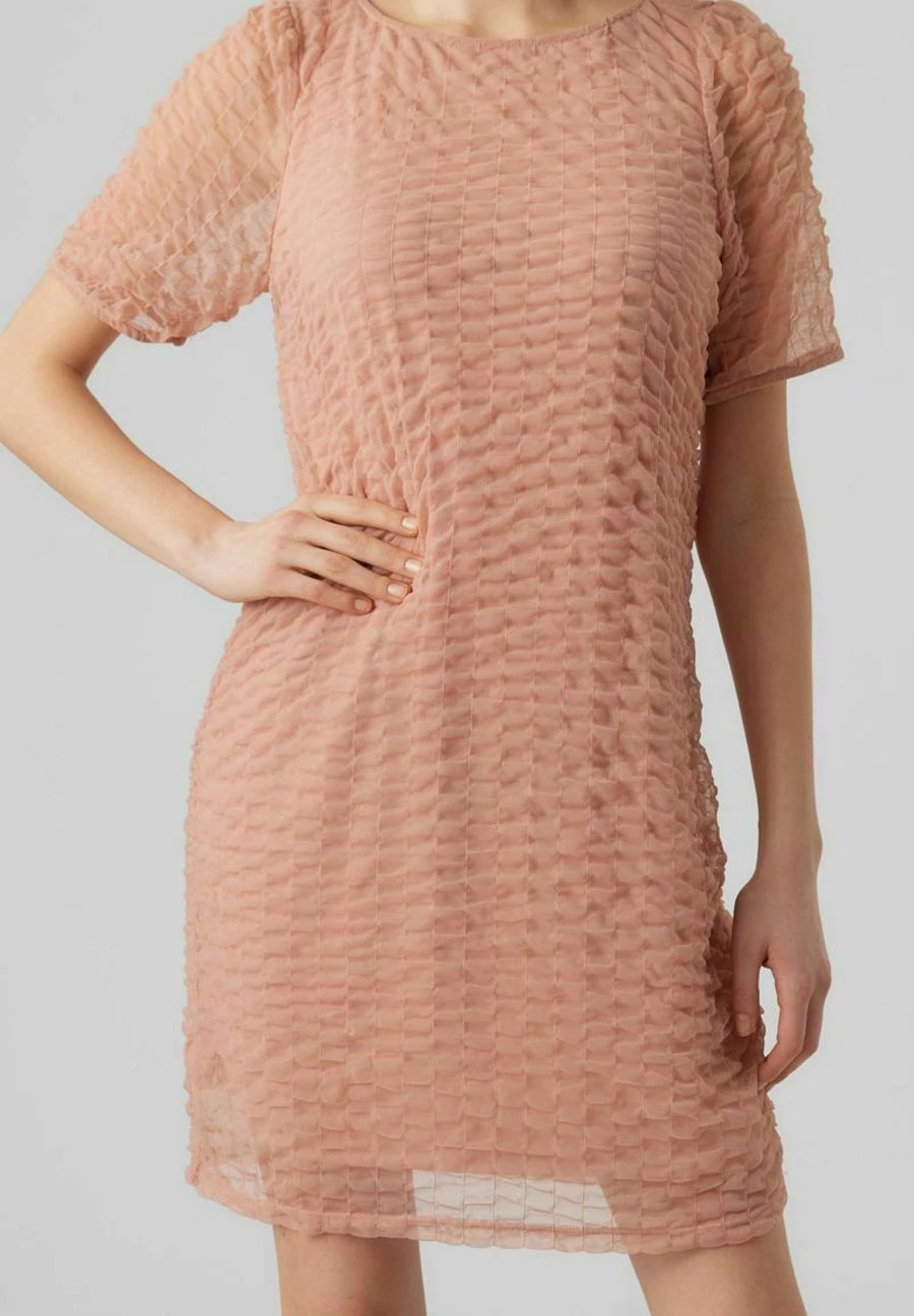 Vero Moda Mini - Jurk - Misty Rose 6 Vero Moda Mini - Jurk - Misty Rose - Afbeelding 4