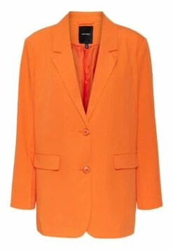 Vero Moda Halflange Jas - Scarlet Ibis