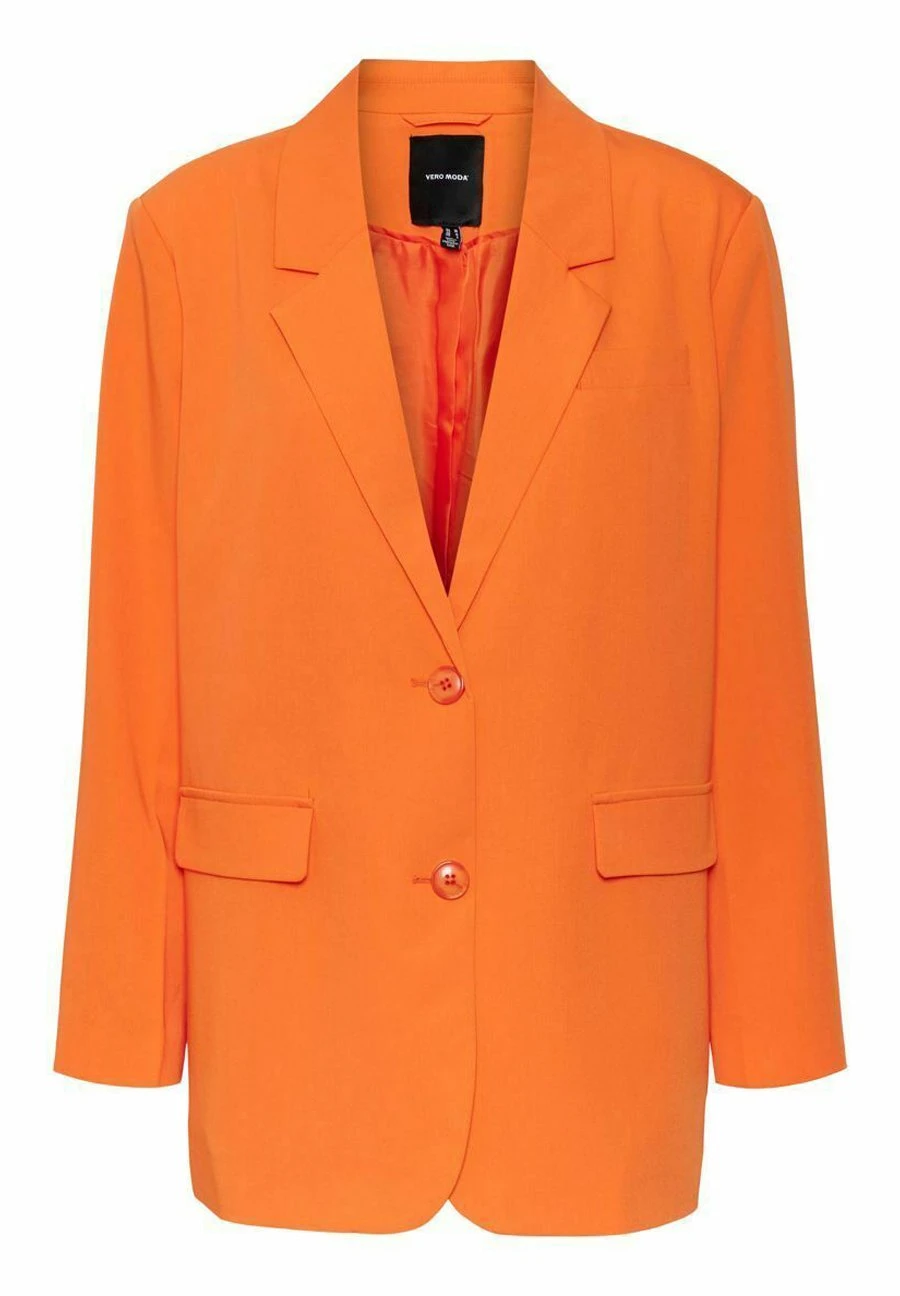 Vero Moda Halflange Jas - Scarlet Ibis 3 Vero Moda Halflange Jas - Scarlet Ibis