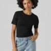 Vero Moda T-Shirt Basic - Black -Vero Moda Winkel 0910041fd01a44319bdab3c16bd02740