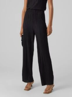 Vero Moda Vmcira Wide Pant - Broek - Black
