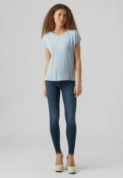 Vero Moda Vmava Plain Ss Gajrs Noos - T-Shirt Basic - Skyway -Vero Moda Winkel 0bc5311adc0d449189352c7d183099a0