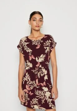 Vero Moda Vmeasy Tie Short Dress - Jurk - Winetasting