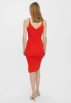 Vero Moda Etui-Jurk - Spicy Orange -Vero Moda Winkel 0e77367f7a3d4fab87f538098bb57a91