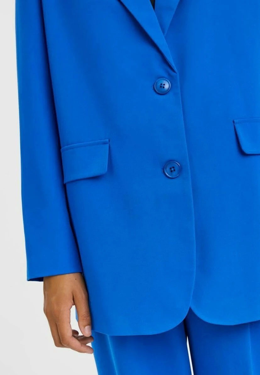 Vero Moda Halflange Jas - Princess Blue 6 Vero Moda Halflange Jas - Princess Blue - Afbeelding 4