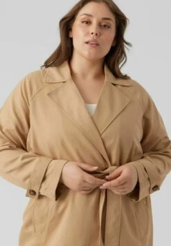 Vero Moda Curve Trenchcoat - Tannin -Vero Moda Winkel 0f2e6c0c7bcf405a90edf03d2c39d164
