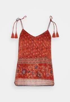 Vero Moda Vmlucy String Singlet Boho- Top - Barn Red 12 Vero Moda Vmlucy String Singlet Boho- Top - Barn Red -Vero Moda Winkel 1012152a07eb4e5a8284e9da731e66c5