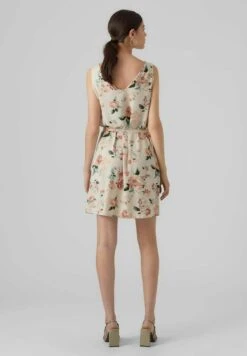 Vero Moda Vmbumpy Short Dress- Jurk - Birch -Vero Moda Winkel 120ab758dede4bb08bb022a7dadee128