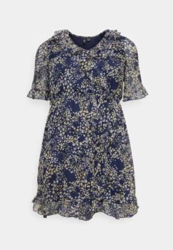 Vero Moda Curve Vmdora Kaya Short Dress - Jurk - Navy Blazer/Dora -Vero Moda Winkel 124389a2f2f74a9786f5460e67f66b86