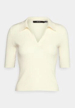 Vero Moda Petite Vmholly Polo - T-Shirt Basic - Birch -Vero Moda Winkel 124d1061948546708c7883eeb04312cd