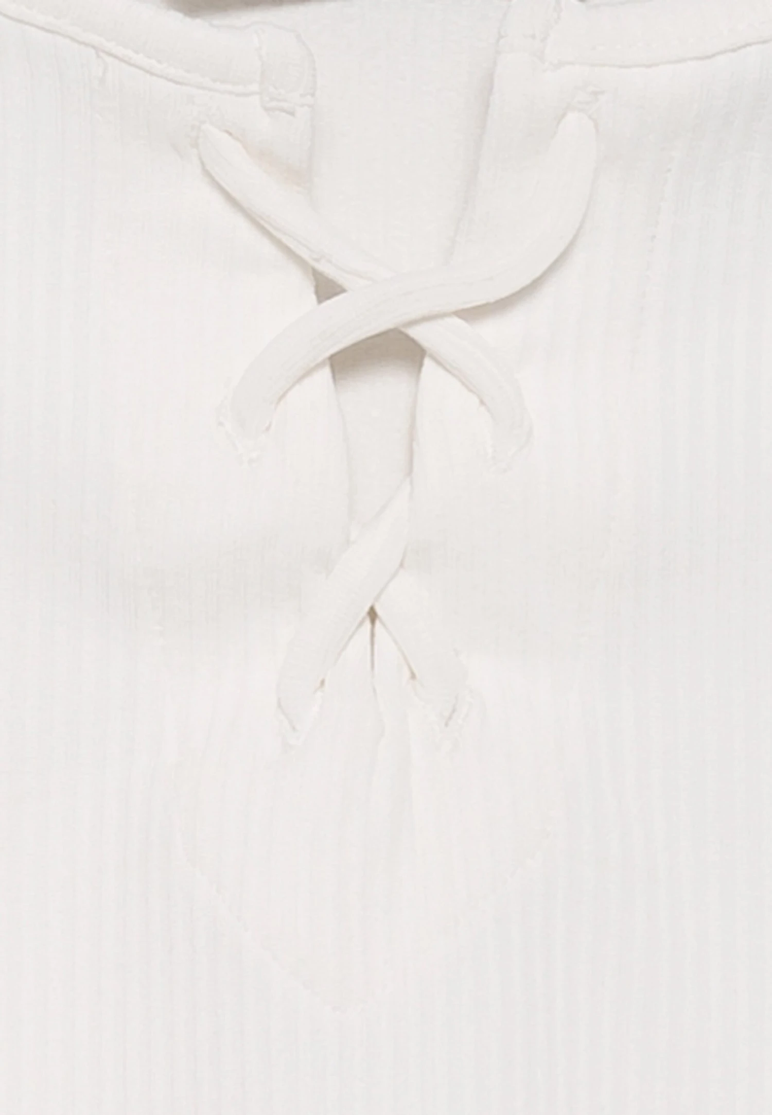 Vero Moda Tall Vmriva Crop Top- Top - White 5 Vero Moda Tall Vmriva Crop Top- Top - White - Afbeelding 3