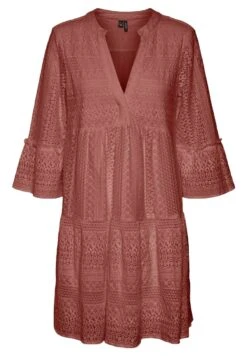 Vero Moda Vmhoney V Neck Tunic - Jurk - Rose Brown -Vero Moda Winkel 13e4663d91804678b7cb0d6d6c728246
