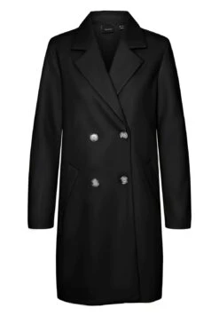 Vero Moda Vinceparis Boos - Halflange Jas - Black -Vero Moda Winkel 181306fef2f04f409812a1b3a5d27026