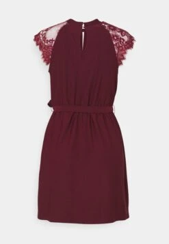 Vero Moda Petite Vmmilla Dress - Cocktailjurk - Port Royale -Vero Moda Winkel 18aedeb2bd664bbbb288e1697566cf28