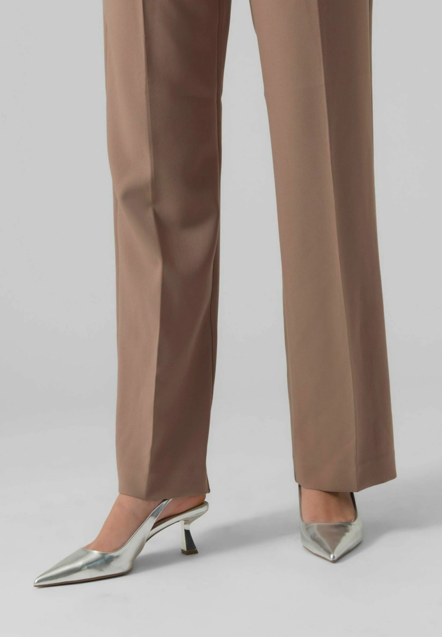Vero Moda Sandy Hr Straight Noos - Broek - Brown Lentil 6 Vero Moda Sandy Hr Straight Noos - Broek - Brown Lentil - Afbeelding 4