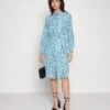 Vero Moda Petite Vmnya Catch Shirt Dress - Blousejurk - Little Boy Blue/Nuna