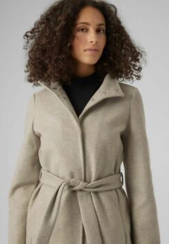 Vero Moda Vmpopally Coat - Mantel - Silver Mink -Vero Moda Winkel 1a5efa7699704a189cfb170f0a1eb2c2