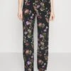 Vero Moda Tall Vmeasy Wide Pants - Broek - Black/Mille -Vero Moda Winkel 1b4bdd34d80c4e408c277f0739a6c114