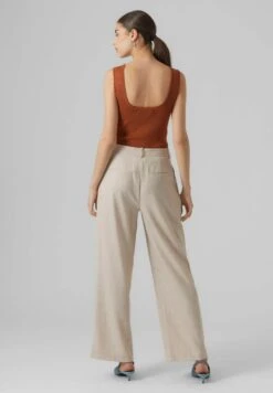 Vero Moda Broek - Oatmeal -Vero Moda Winkel 1ca7036c15f04960b2a56d5ef227472f