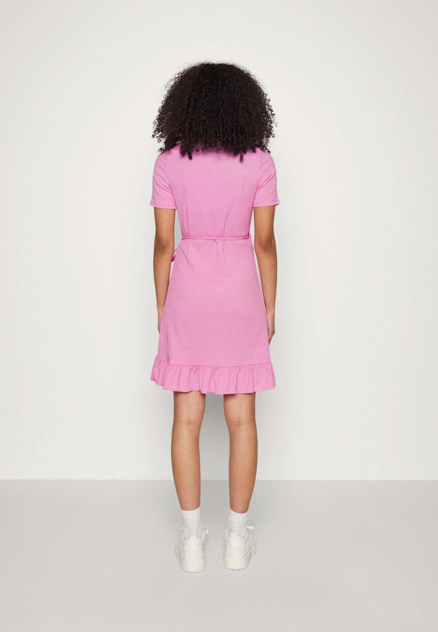 Vero Moda Tall Vmhaya Short Dress - Jurk - Cyclamen 5 Vero Moda Tall Vmhaya Short Dress - Jurk - Cyclamen - Afbeelding 3