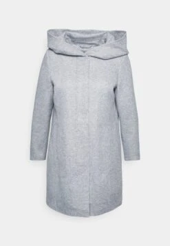 Vero Moda Curve Vmverodona - Halflange Jas - Light Grey Melange/Melange -Vero Moda Winkel 21d9537c58244433b9561aee12cea09c