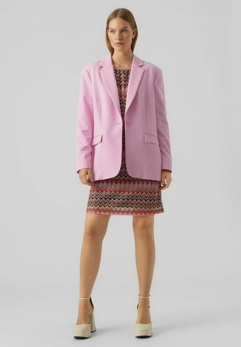 Vero Moda Longline - Halflange Jas - Bonbon 4 Vero Moda Longline - Halflange Jas - Bonbon - Afbeelding 2