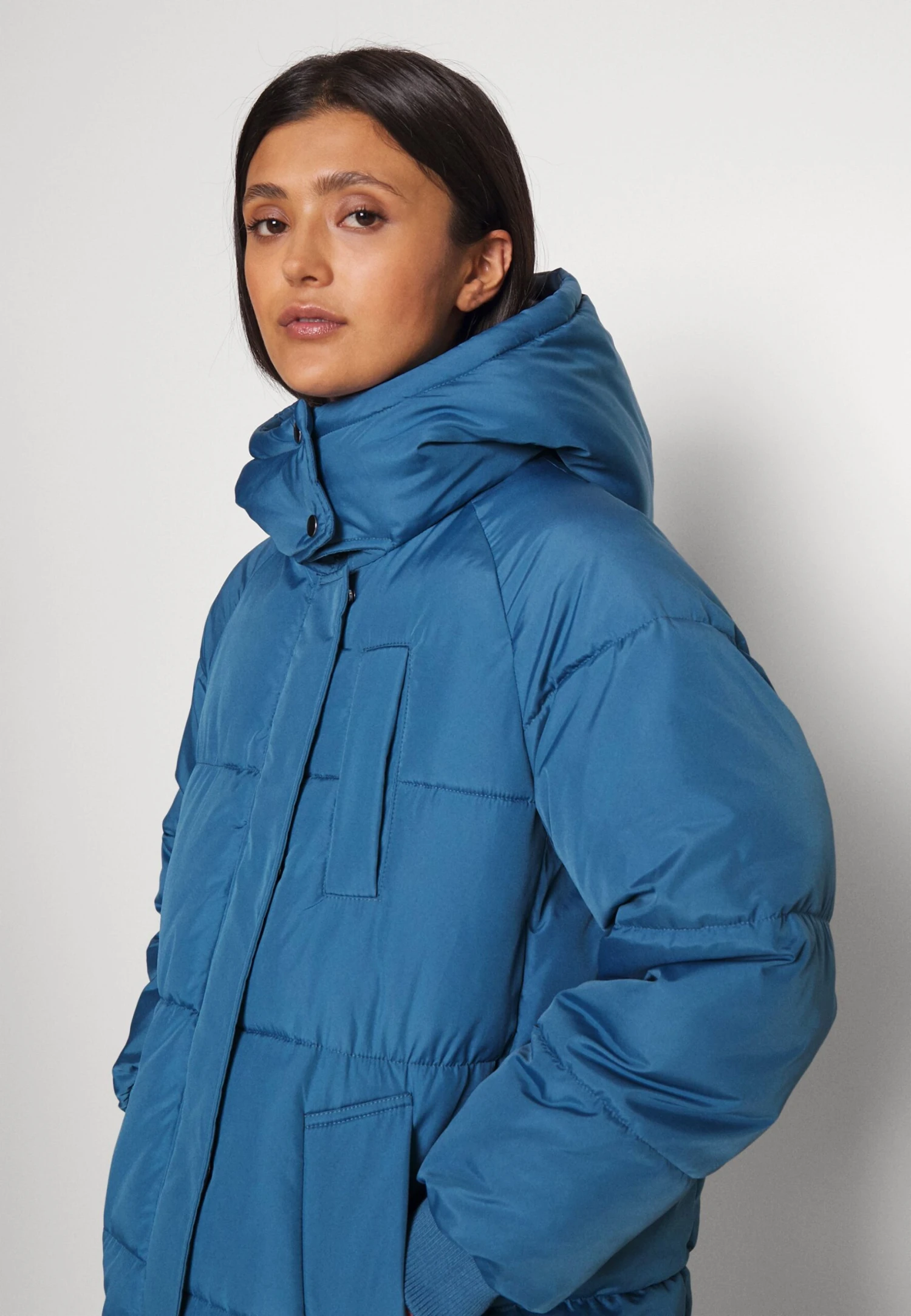 Vero Moda Vmnola Coat - Winterjas - Dark Blue 6 Vero Moda Vmnola Coat - Winterjas - Dark Blue - Afbeelding 4