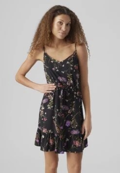 Vero Moda Vmeasy Singlet Mini Dress - Jurk - Black