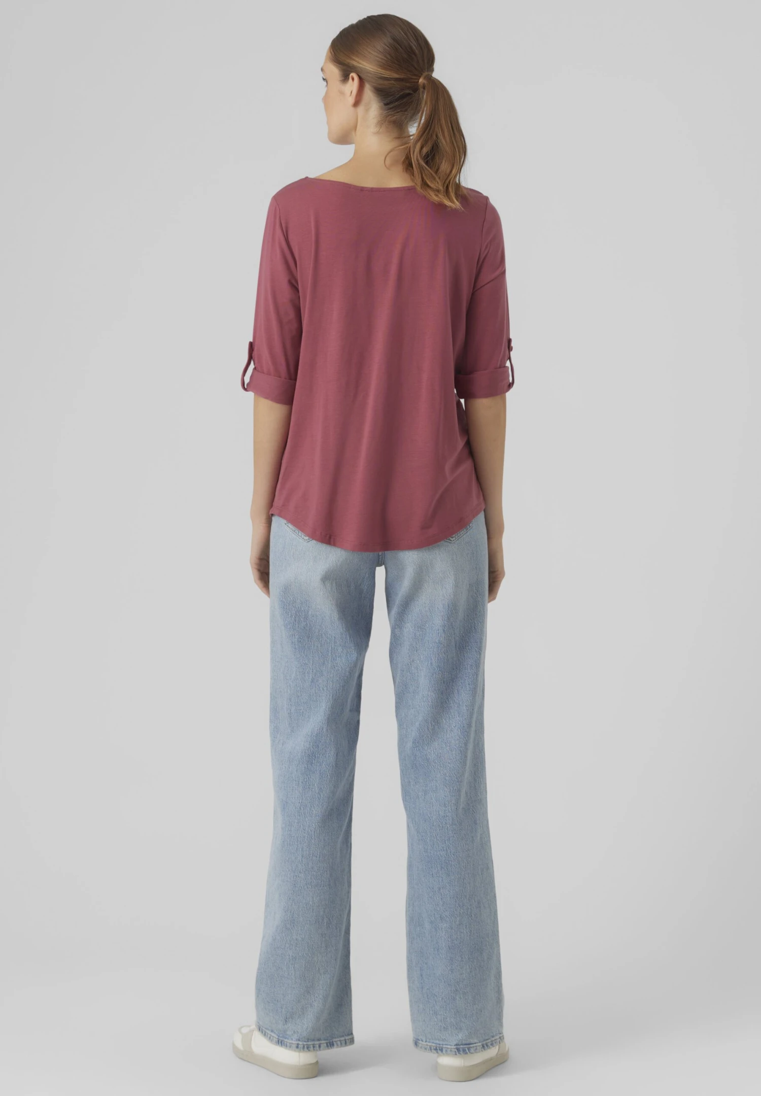 Vero Moda Longsleeve - Dry Rose 5 Vero Moda Longsleeve - Dry Rose - Afbeelding 3