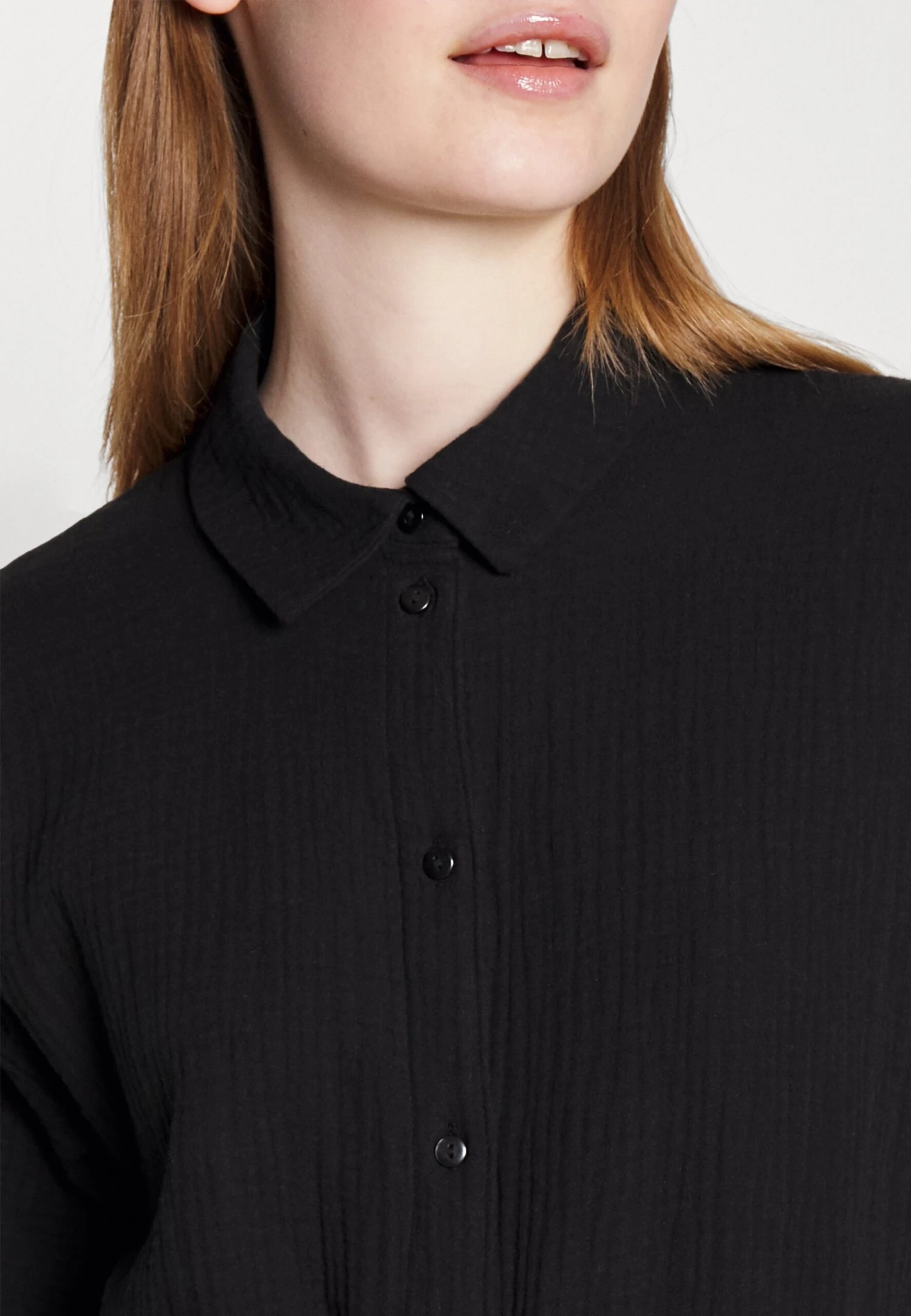 Vero Moda Vmnatali Nia 2/4 CalfWvn - Blousejurk - Black 9 Vero Moda Vmnatali Nia 2/4 CalfWvn - Blousejurk - Black - Afbeelding 7