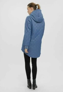 Vero Moda Tepp - Mantel - China Blue -Vero Moda Winkel 2985e9260ddc4a22b5b510d892a3dd26