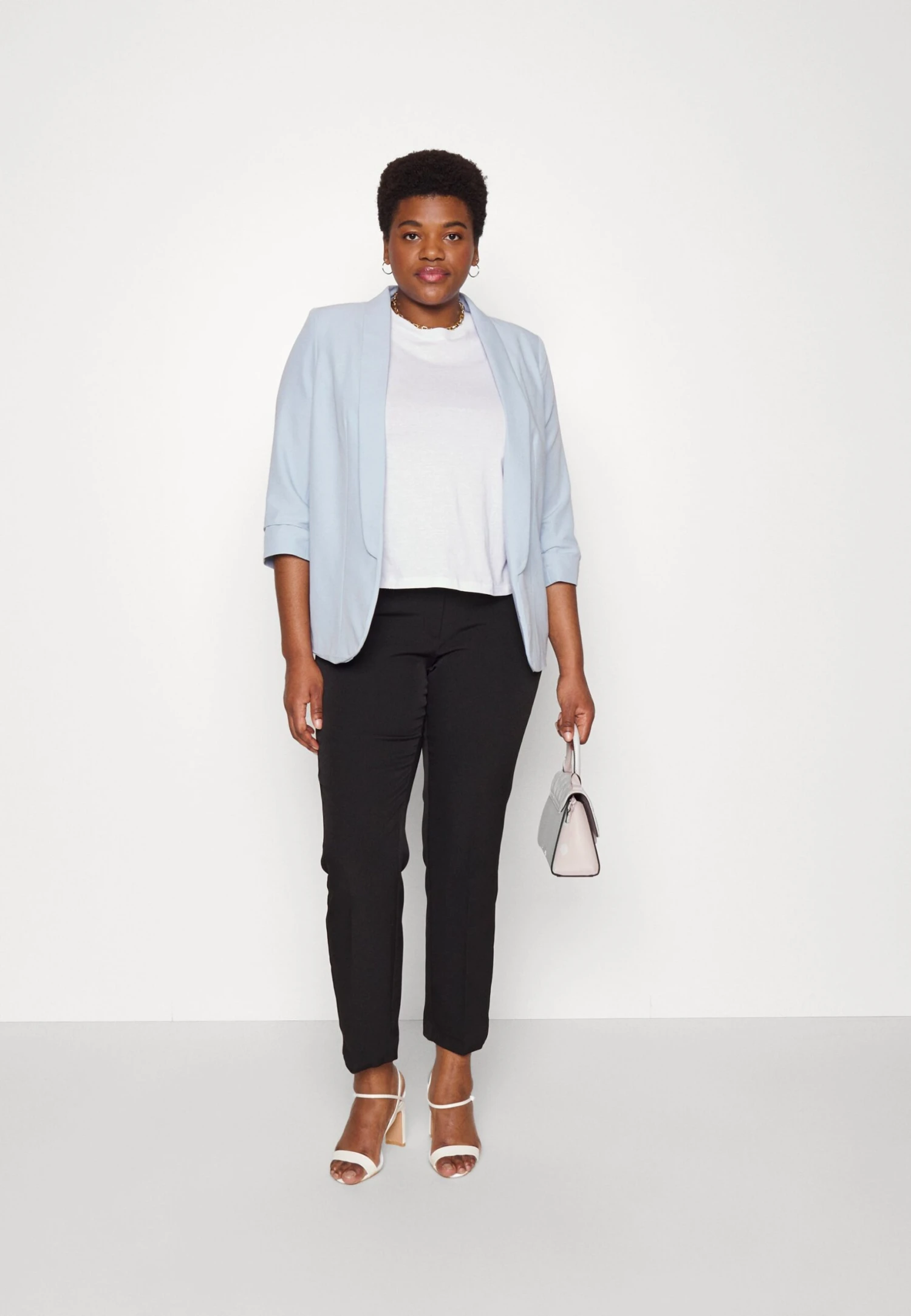 Vero Moda Curve Vmtalivia Solid Pant - Broek - Black 4 Vero Moda Curve Vmtalivia Solid Pant - Broek - Black - Afbeelding 2