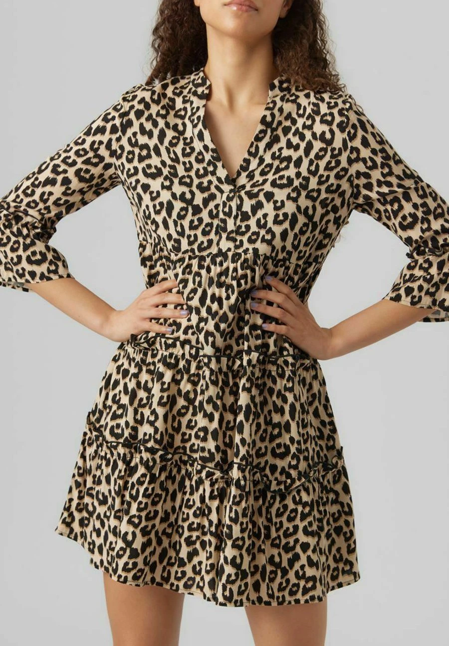 Vero Moda Jurk - Irish Cream 6 Vero Moda Jurk - Irish Cream - Afbeelding 4