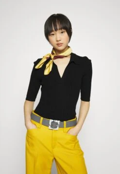 Vero Moda Petite Vmholly Polo - T-Shirt Basic - Black -Vero Moda Winkel 2c9828effbc94651b7245d1e8bb95b0f