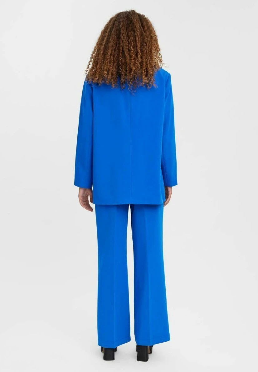 Vero Moda Halflange Jas - Princess Blue 5 Vero Moda Halflange Jas - Princess Blue - Afbeelding 3