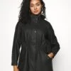 Vero Moda Curve Vmmalou Coated Jacket - Parka - Black -Vero Moda Winkel 2e2645d6b6924c5fa70ea26d568f4426