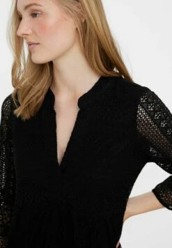Vero Moda Vmhoney V Neck Tunic - Jurk - Black -Vero Moda Winkel 2e95f5aa03fe41029df4e3fb737649f8