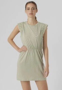 Vero Moda Hollyn Sl - Jurk - Desert Sage