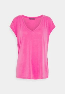 Vero Moda Tall VmfilliV Neck Tee - T-Shirt Basic - Fuchsia Purple -Vero Moda Winkel 30a0b3b2c19e44dc85afb1cbbb64761f