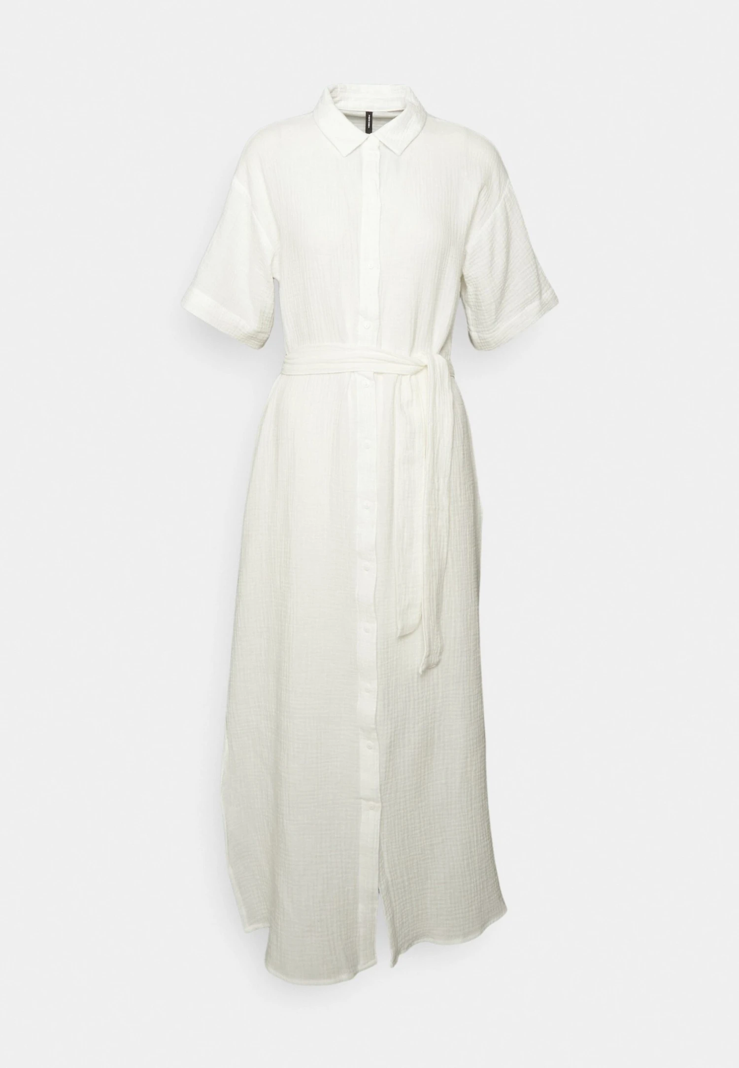 Vero Moda Vmnatali Nia 2/4 CalfWvn - Blousejurk - Snow White 8 Vero Moda Vmnatali Nia 2/4 CalfWvn - Blousejurk - Snow White - Afbeelding 6