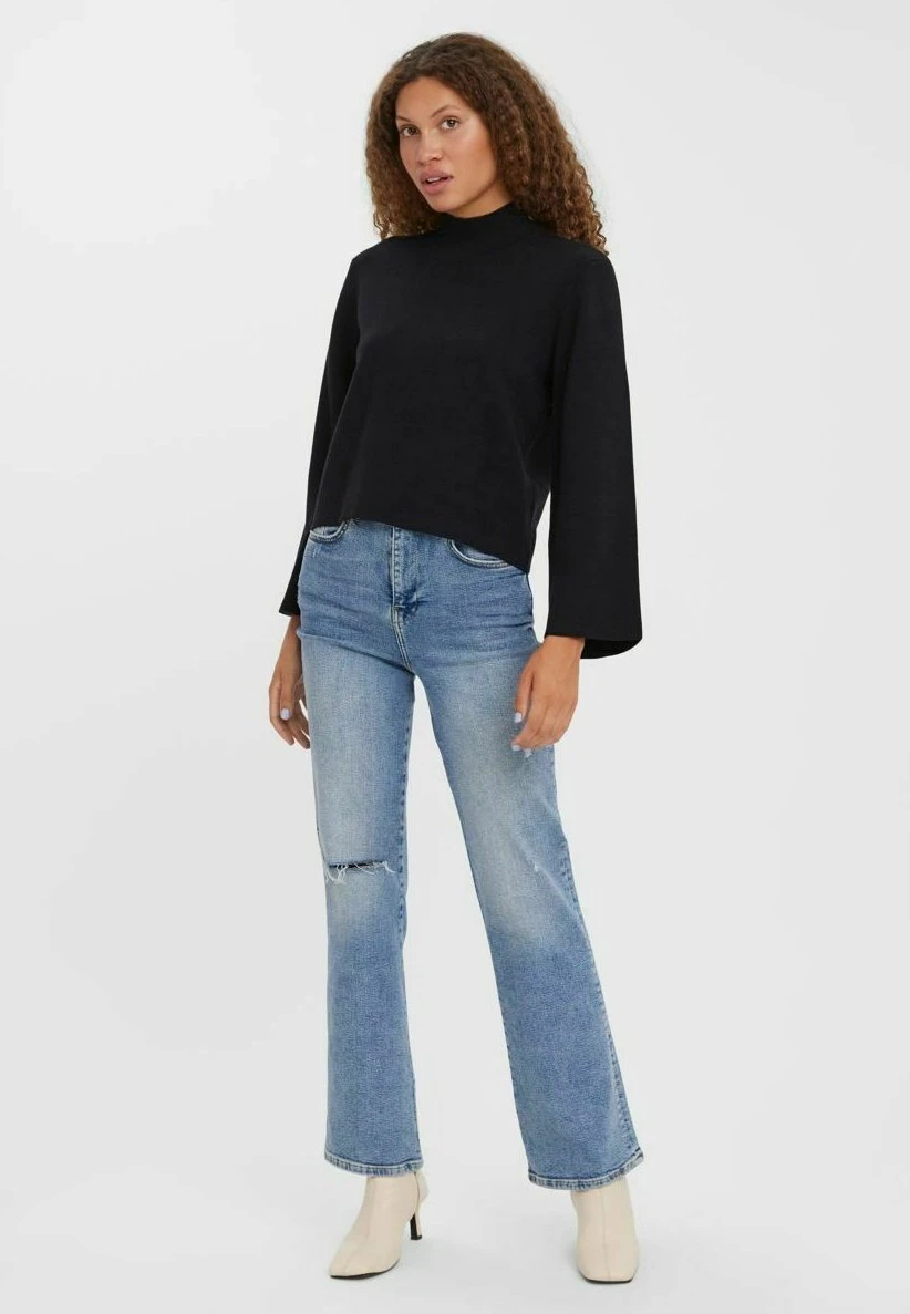 Vero Moda Weiter High Neck - Longsleeve - Black 4 Vero Moda Weiter High Neck - Longsleeve - Black - Afbeelding 2