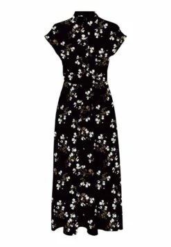 Vero Moda Vmnewhallie Long Tie Dress - Blousejurk - Black -Vero Moda Winkel 32183e0b0e4a487c98a78d14c1da6247