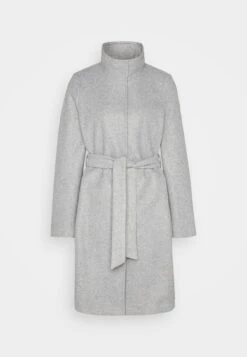 Vero Moda Vmpopally Coat - Mantel - Light Grey Melange -Vero Moda Winkel 3252715e10e242fa876b523609fa412b