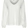 Vero Moda Gesmoktes - Longsleeve - Snow White -Vero Moda Winkel 32f72f20e0614cc69d95d4004817443e