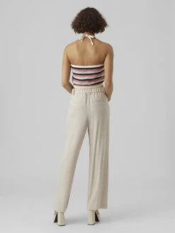 Vero Moda Vmshaji Sl Halterneck- Top - Birch/Bonbo/Navy Blazer/Irish Cream -Vero Moda Winkel 34eb6e83c7394e668220fef4d736935d